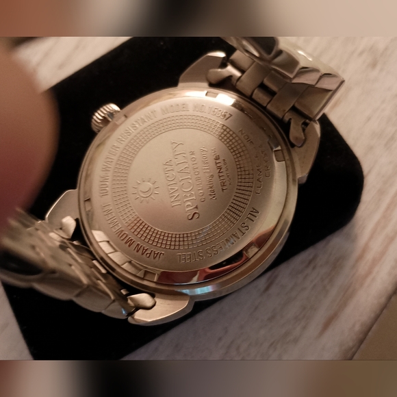 Invicta Men's Specialty Collection Silver and Black Watch # 15357 - Picture 2 of 4